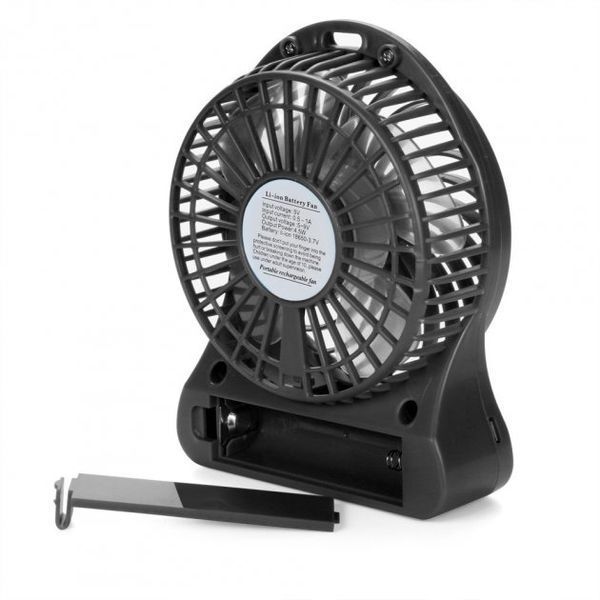 Міні вентилятор mini fan з акумулятором pr18650 фото