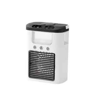 Вентилятор охолоджувач 3в1 Air Cooler Fan 1346 з USB-живленням, зволоженням та LED-підсвічуванням VEN-1175 фото